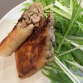 YYYm2121's cooksnap of when they made 豚肉とエノキの春巻き.