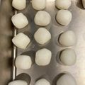 OTO☆HANA's cooksnap of when they made 自家米粉で作る♡お団子.
