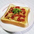 ＠迷子＠'s cooksnap of when they made 栄養満点☆黒ごまスクランブルトースト.