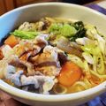 ダッフィーニーうに's cooksnap of when they made 大根いり肉うどん.*゜.