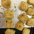 やーしー's cooksnap of when they made 豆腐のパセリチーズパン粉焼き.