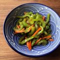 栗丸うさぎ's cooksnap of when they made 家族大好き！ピーマンと人参のきんぴら☆.