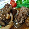 たんこたんきち's cooksnap of when they made きのこたっぷり煮込みハンバーグ.