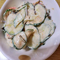あけにゅう's cooksnap of when they made ★かにカマときゅうりのコブマヨ★.