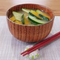 Yukiまむ's cooksnap of when they made ズッキーニとかぼちゃの味噌汁.