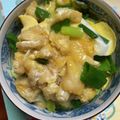 ちゃぎー's cooksnap of when they made 甘いお出汁がじゅわ✨関西風 木の葉丼.