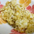momoharu_f's cooksnap of when they made シンプル　ガーリックライス.