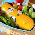 ❀akiko❀'s cooksnap of when they made 【簡単】キャラ弁 花柄 薄焼き卵.
