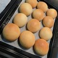 Aokokko♩'s cooksnap of when they made ～＊こだわり手捏ねのふんわりパン＊～.