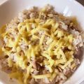 ママメイン！時々子供's cooksnap of when they made 簡単ランチ☆５分でツナチーズご飯.