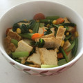 さおりん@料理特訓中's cooksnap of when they made 簡単！小松菜と厚揚げと挽肉の甘辛生姜炒め.