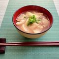FGO☆'s cooksnap of when they made なめこと油アゲの味噌汁.