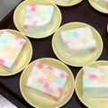 9101204's cooksnap of when they made かき氷シロップで☆ゆめかわ牛乳かん。.