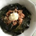 Ruriluru's cooksnap of when they made ひとりランチに☆鮭マヨ丼♪.