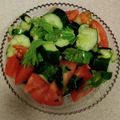nana_tenjo's cooksnap of when they made 早い☆トマトと胡瓜と塩昆布のサラダ.