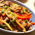 ぴ〜すけ✿'s cooksnap of when they made 3つのコツでプロの味！青椒肉絲の決定版.
