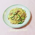 まあまま☆0403's cooksnap of when they made ズッキーニと肉味噌のピリ辛スパゲティ.