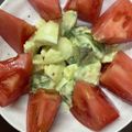 クックZFKRE9☆'s cooksnap of when they made アボカド&ゆで卵の簡単サラダ.