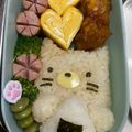 みのこなさん's cooksnap of when they made 簡単キャラ弁☆すみっコぐらしのねこ.