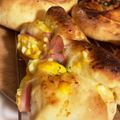 料理上達中's cooksnap of when they made コンテナー容器で作る♡ハム卵パン.