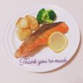まあまま☆0403's cooksnap of when they made 鮭のムニエル・レモンバターソース.