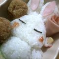 ねっちゃんっ's cooksnap of when they made ωキャラ弁ωLOVEちゃん→＊うさぎ＊.