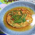 きゃおり☆'s cooksnap of when they made 簡単♪鶏ひき肉と大葉の和風ハンバーグ.