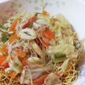 yukky☆mama's cooksnap of when they made 長崎名物・皿うどん.