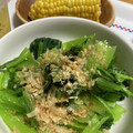 リラシャン's cooksnap of when they made 小松菜のおひたし レンジで簡単.