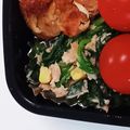 ★ちークック★'s cooksnap of when they made ✿ほうれん草の和風ツナコーンサラダ✿.