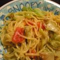 ふっち's cooksnap of when they made 野菜多彩なガーリック焼そば♪.