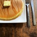 カズ形33's cooksnap of when they made 目指せ2cm越え！分厚いホットケーキ.