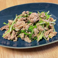 あねさん女房さ〜や's cooksnap of when they made 豚肉と水菜のゴマしょうが焼き.