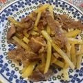 Sachi☆cafe's cooksnap of when they made じゃがいも牛肉炒め.