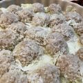 むちmuchiko's cooksnap of when they made 肉団子のもち米蒸し.