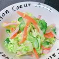 ☆３匹の子ぶた☆'s cooksnap of when they made スイートチリソースでコールスローサラダ.