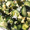 むーちゃん714's cooksnap of when they made ∲きゅうりとわかめの酢の物∳.