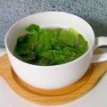 minfannote's cooksnap of when they made 業スー調味料♪つるむらさきの食べるスープ.