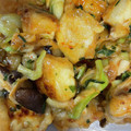 ばたみちゃん's cooksnap of when they made 鶏むね肉と厚揚げと小松菜のしょうが醤油.