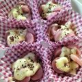 yikar1's cooksnap of when they made お弁当♪魚肉ソーセージのマヨチーズ焼♪.