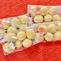 yuki192817's cooksnap of when they made 簡単☆子供と作るスノーボール♡材料3つ♡.