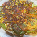 yuki♡70's cooksnap of when they made 長ネギとキムチとチーズのチヂミ♪.