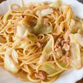 てんま's cooksnap of when they made 包丁いらずの簡単和風パスタ.
