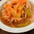 みーのkitchen's cooksnap of when they made サーモンの南蛮漬け.
