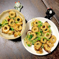 s06007's cooksnap of when they made 貝割れとちくわのわさびマヨ醤油.