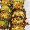 おっちょ母's cooksnap of when they made ズッキーニのふんわりチーズ風味天ぷら.