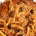 やえまりも's cooksnap of when they made ワンパン！きのこの煮込みハンバーグ.