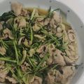 かなはは☆'s cooksnap of when they made 水菜と豚バラのさっぱり塩昆布ポン酢炒め.