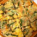 クックPRFCCE☆'s cooksnap of when they made 混ぜて焼くだけ簡単！ニラとチーズのチヂミ.