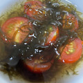 amileamila's cooksnap of when they made 【簡単すぎる】もずくトマト.
